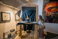 FEATURE - Biennale Venedig: Ai-Da Robot,  ultrarealistischer humanoider Roboterkünstler