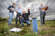 Bristol community secures funding to build tallest wind turbine in England.
