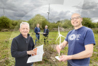 Bristol community secures funding to build tallest wind turbine in England.