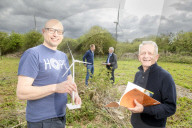 Bristol community secures funding to build tallest wind turbine in England.