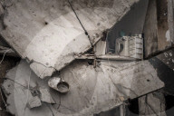 NEWS - Ukraine-Krieg: Zerstörte Gebäude in der Stadt Borodyanka
