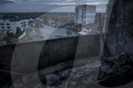 NEWS - Ukraine-Krieg: Zerstörte Gebäude in der Stadt Borodyanka