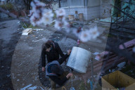 NEWS - Ukraine-Krieg: Zerstörte Gebäude in der Stadt Borodyanka