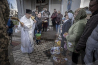 NEWS - Ukraine-Krieg:  Gottesdienste am Ostersonntag in Borodyanka, Ukraine