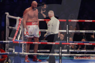 Tyson Fury v Dillian Whyte at Wembley Stadium on April 23, 2022