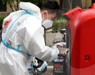 NEWS - Coronavirus: Pandemie in Shanghai: Unbemannte Lieferfahrzeuge versorgen die Einwohner mit Hilfsgütern
