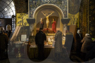 We do not want people to know: Moscow-aligned Easter service in Kyiv