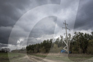 NEWS - Ukraine-Krieg: Zerstörte Stadtteile in Borodyanka