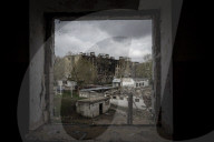 NEWS - Ukraine-Krieg: Zerstörte Stadtteile in Borodyanka