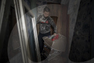 NEWS - Ukraine-Krieg: Zerstörte Stadtteile in Borodyanka