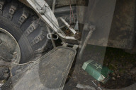 Charred houses, cratered lawns and an epic clean-up on road to Chernihiv