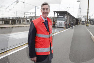Jacobs Rees-Mogg visits Euro Tunnel