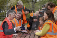 Jacobs Rees-Mogg visits Euro Tunnel