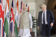 Prime Minister Boris Johnson India Tour - Day Two