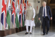Prime Minister Boris Johnson India Tour - Day Two