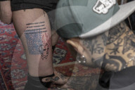 It symbolises resistance: Ukrainians get tattoos to back war effort