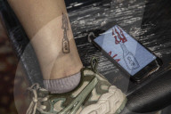 It symbolises resistance: Ukrainians get tattoos to back war effort
