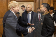 Prime Minister Boris Johnson attends Eid reception