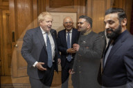 Prime Minister Boris Johnson attends Eid reception