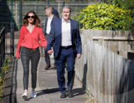 NEWS - GB: Der Vorsitzende der Labour Party, Sir Keir Starmer, auf dem Weg ins Wahllokal