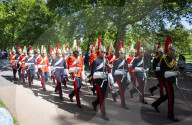 The 98th Combined Cavalry Old Comrades Parade and memorial service In Hyde Park, London, UK. 8th May 2022.
