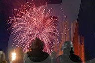 RUSSIA-MOSCOW-VICTORY DAY-FIREWORKS