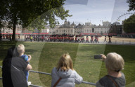 Trooping The Colour rehearsal