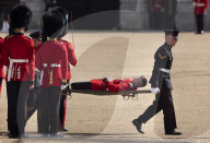 Trooping The Colour rehearsal