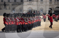 Trooping The Colour rehearsal