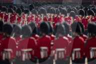 Trooping The Colour rehearsal