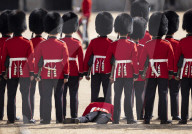 Trooping The Colour rehearsal