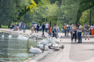 Warm weather for London and the South East