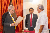SRI LANKA-COLOMBO-PM-SWORN IN