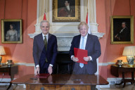 Prime Minister Boris Johnson Bilat with PM Store