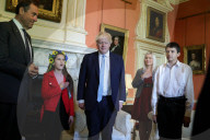 Prime Minister Boris Johnson meets Refugees from Ukraine