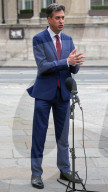 Ed Miliband attends the Sunday Morning Show at at BBC