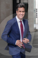 Ed Miliband attends the Sunday Morning Show at at BBC