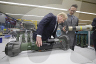 Prime Minister Boris Johnson visits Thales in Belfast