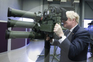 Prime Minister Boris Johnson visits Thales in Belfast