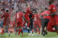 Chelsea vs Liverpool F.A. Cup Final match at Wembley Stadium.