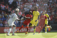 Chelsea vs Liverpool F.A. Cup Final match at Wembley Stadium.