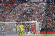 Chelsea vs Liverpool F.A. Cup Final match at Wembley Stadium.