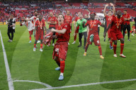 Chelsea vs Liverpool F.A. Cup Final match at Wembley Stadium.