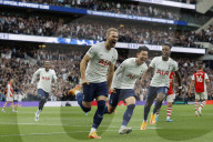 Tottenham Hotspur vs Arsenal, Premier League match at the Tottenham Hotspur Stadium.