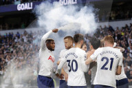 Tottenham Hotspur vs Arsenal, Premier League match at the Tottenham Hotspur Stadium.