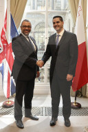 James Cleverly meets Maltese Foreign Minister Dr Ian Borg