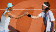 TENNIS - Roland Garros: Rafael Nadal beim Training