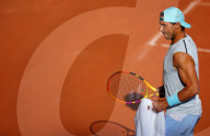 TENNIS - Roland Garros: Rafael Nadal beim Training