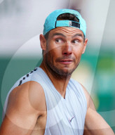 TENNIS - Roland Garros: Rafael Nadal beim Training
