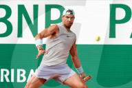 TENNIS - Roland Garros: Rafael Nadal beim Training